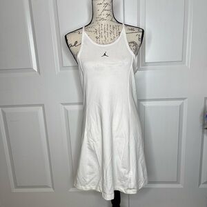 Nike Jordan Slim Fit Tennis Dress Ivory Large NWT